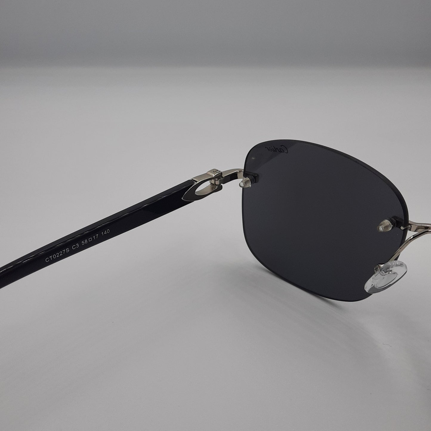 Solaires: CARTIER CT0227S NOIR ARGENT