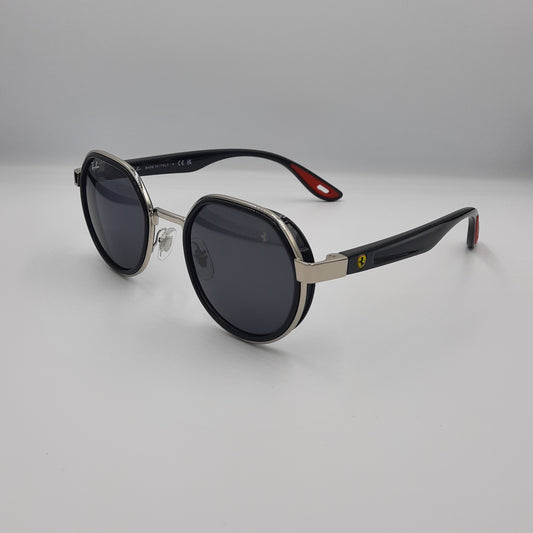 Solaires: RAYBAN FERRARI RB-3703 Noir/Argent/Rouge lunette soleil prix pas cher maroc casablanca rabat