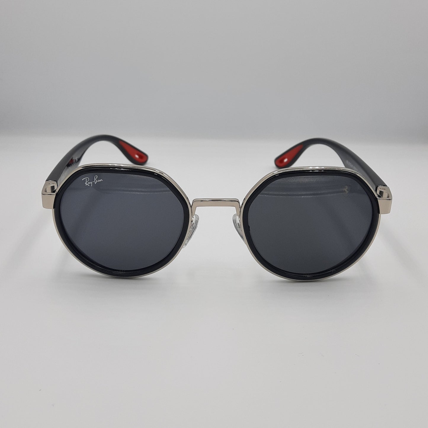 Solaires: RAYBAN FERRARI RB-3703 Noir/Argent/Rouge lunette soleil prix pas cher maroc casablanca rabat