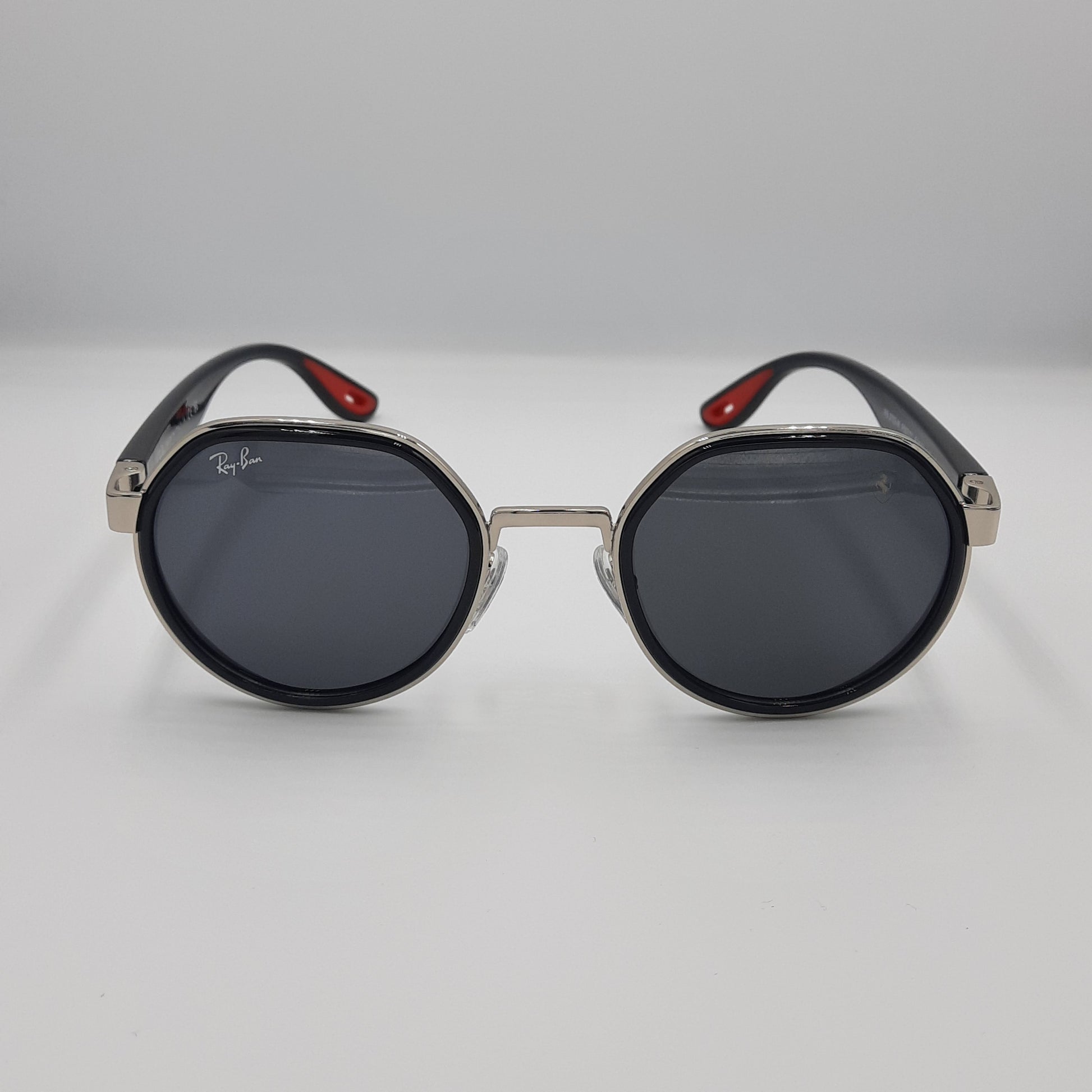 Solaires: RAYBAN FERRARI RB-3703 Noir/Argent/Rouge lunette soleil prix pas cher maroc casablanca rabat