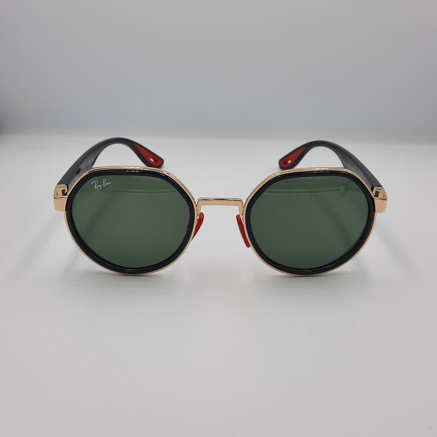 Solaires: RAYBAN FERRARI RB-3703 Noir/Doré/vert/rouge lunette de soleil maroc prix pas cher