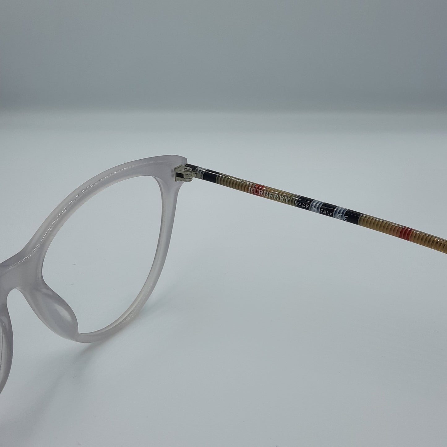 Lunette optique Burberry: blanc trns