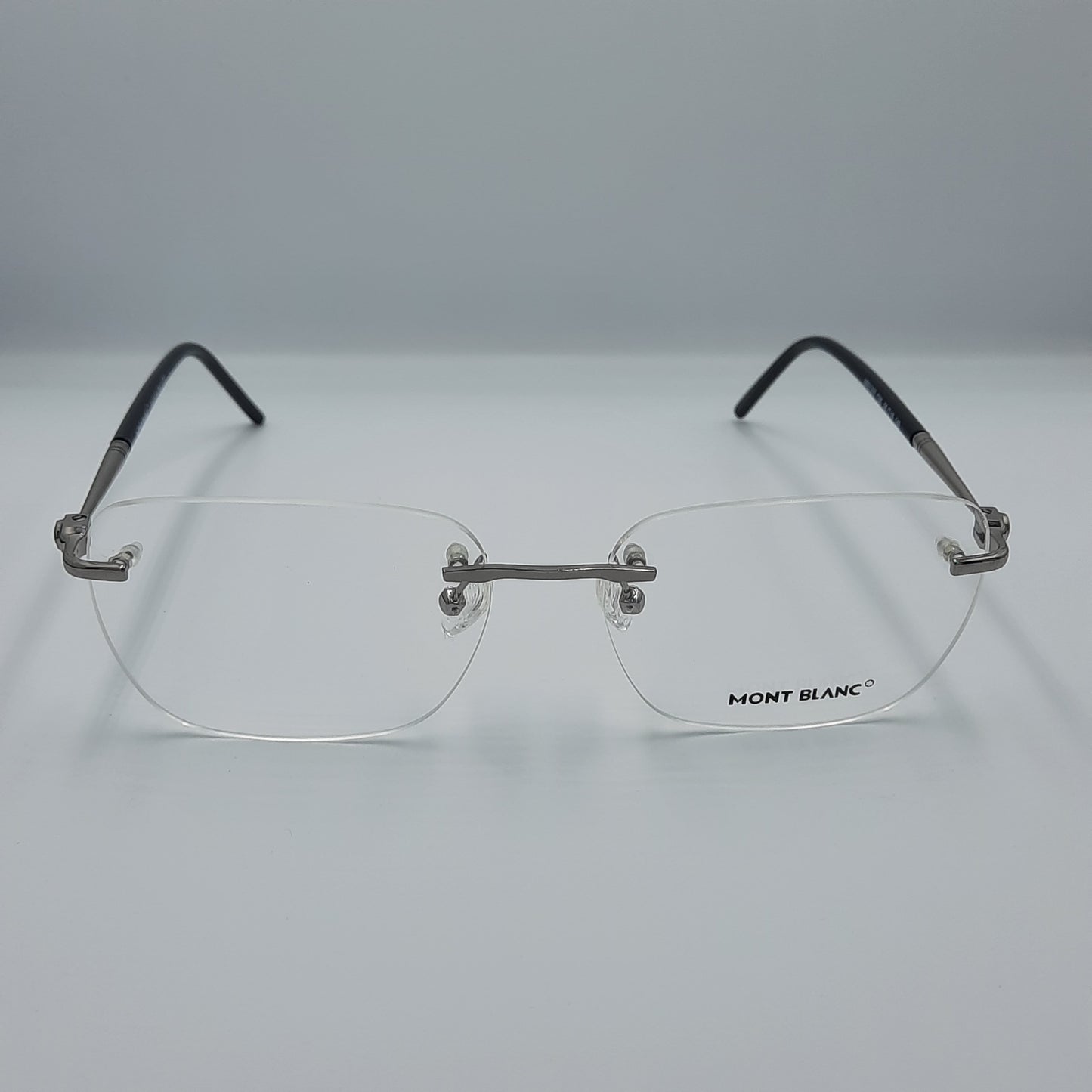 lunette vue maroc homme femme Lunette optique percée Mont Blanc: argent noi