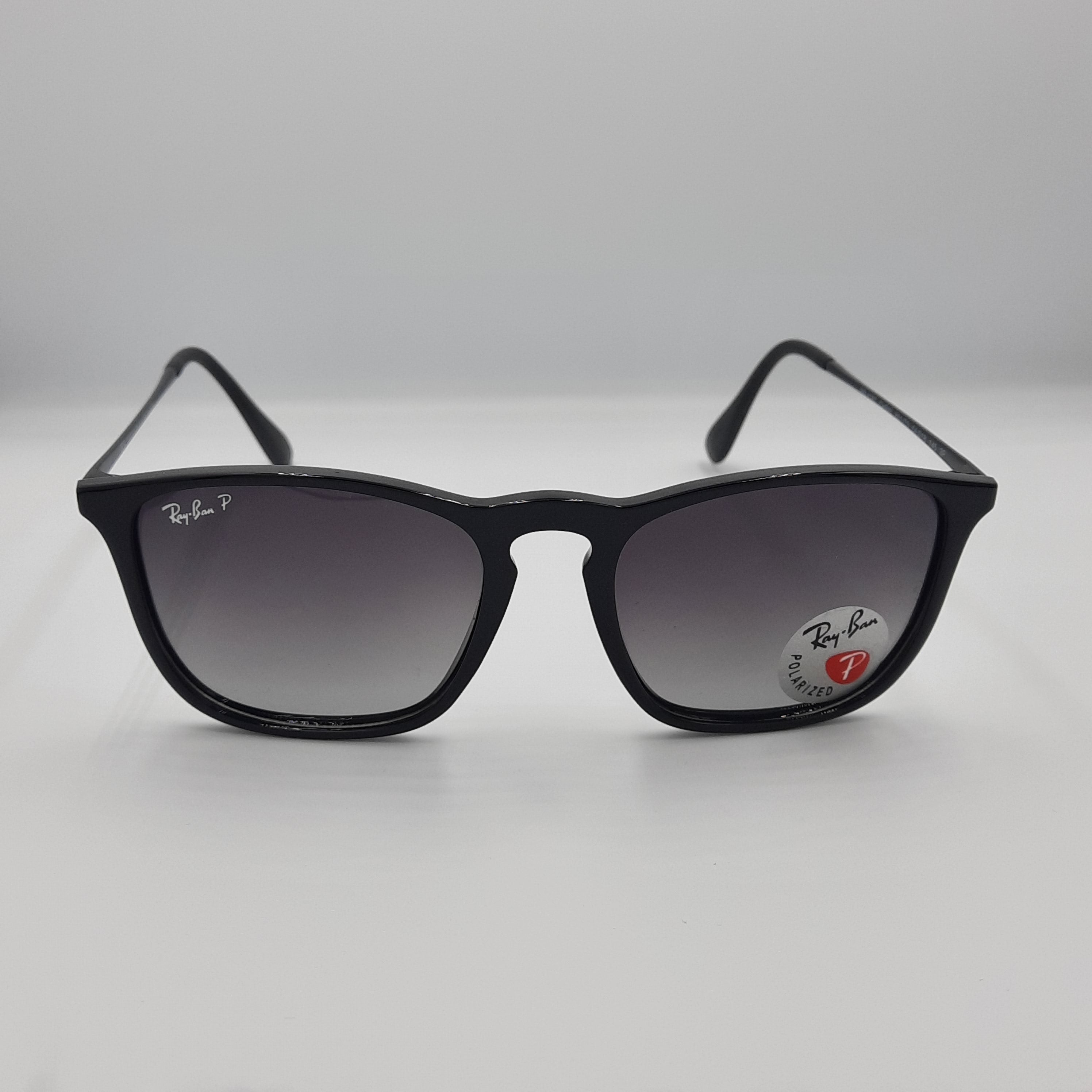 Solaires RAYBAN CHRIS RB 4187 noir degrade polarise