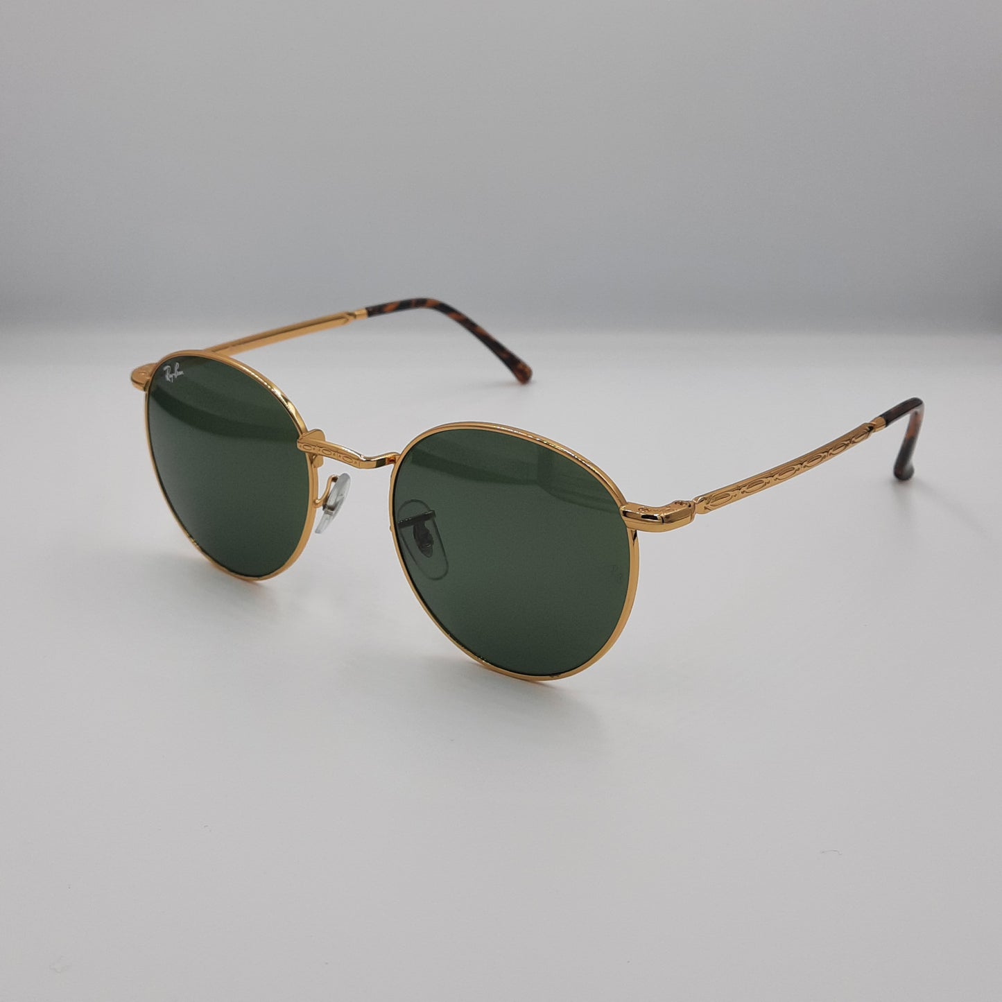 Ray ban rond maroc acheter pas cher original homme femme lunette de soleil doré vert