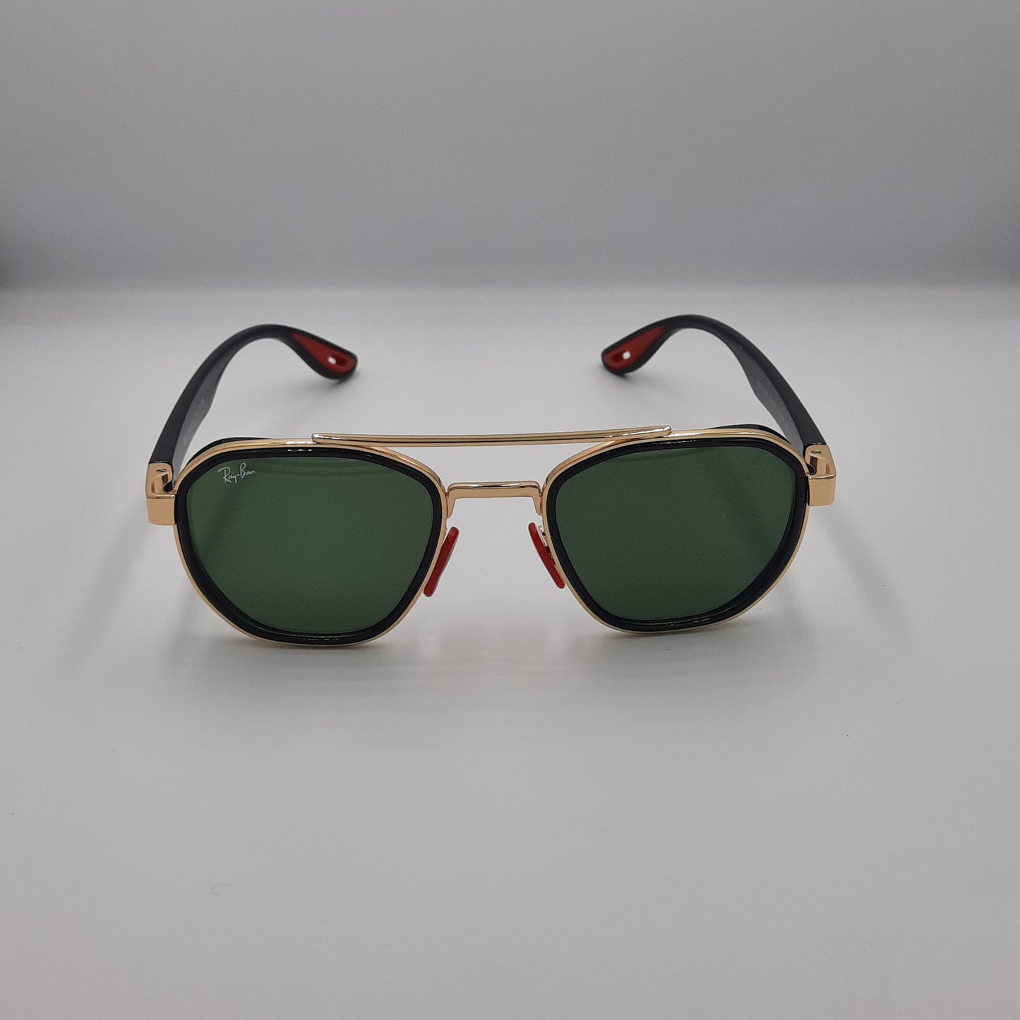 Solaires: RAYBAN FERRARI RB-3676 vert/noir/doré rouge