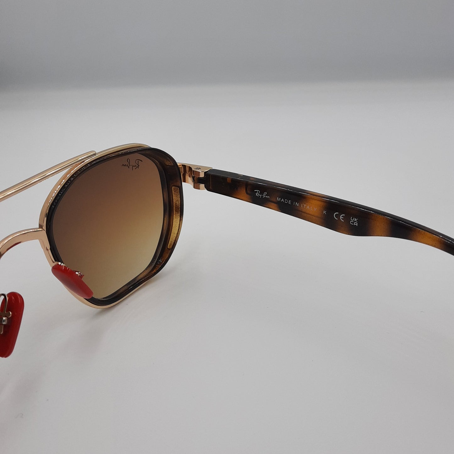 Solaires: RAYBAN FERRARI RB-3676 marron/havane/doré