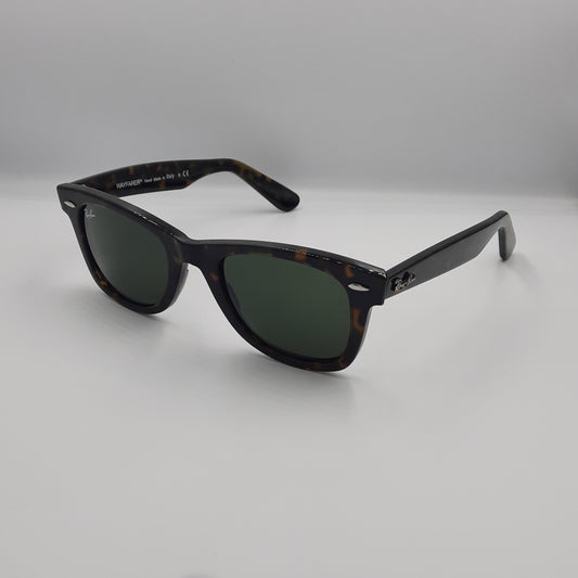 Solaires: RAYBAN Wayfarer Classic RB2140 VERT MARRON LEOPARD