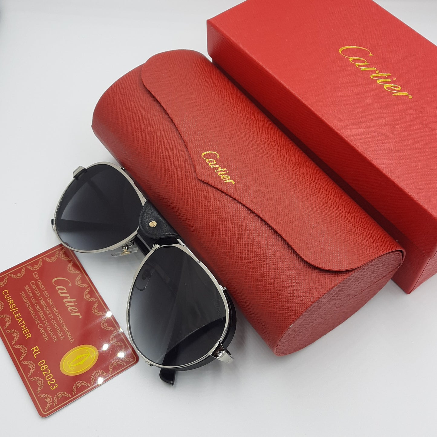 Solaires: CARTIER CT0296S  noir argent