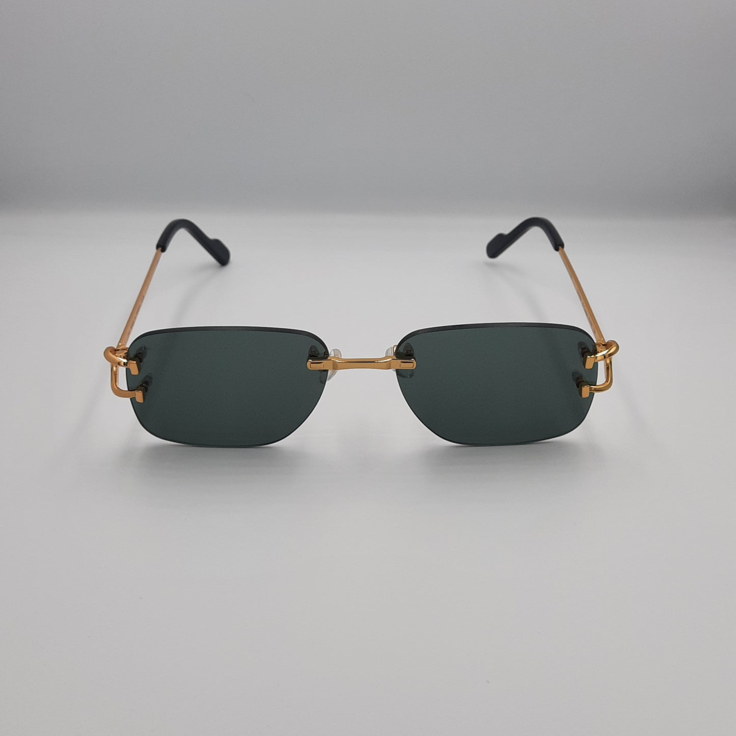 Solaires: CARTIER CT0330S doré vert foncé noir