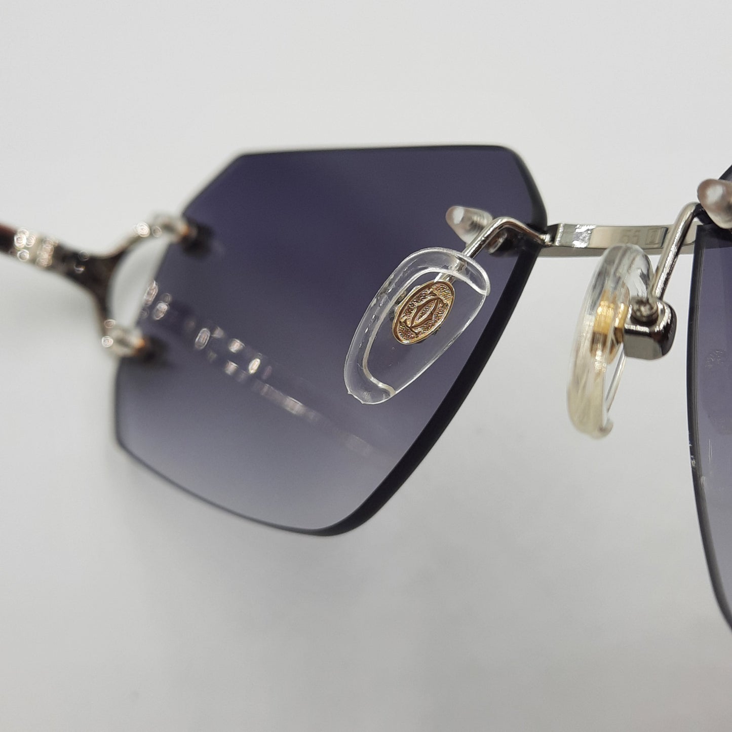 Solaires: CARTIER CT0336S noir dégradé argent