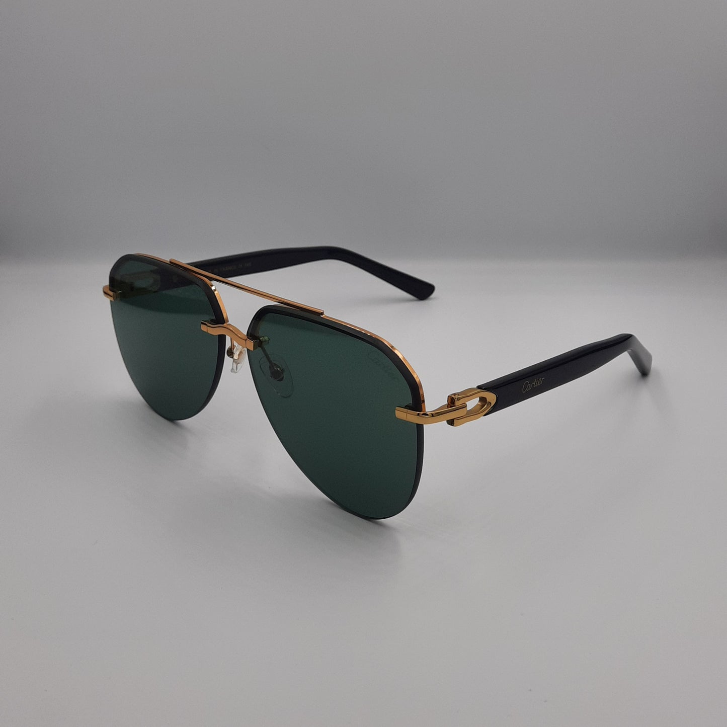 Solaires: CARTIER CT0275S noir vert doré