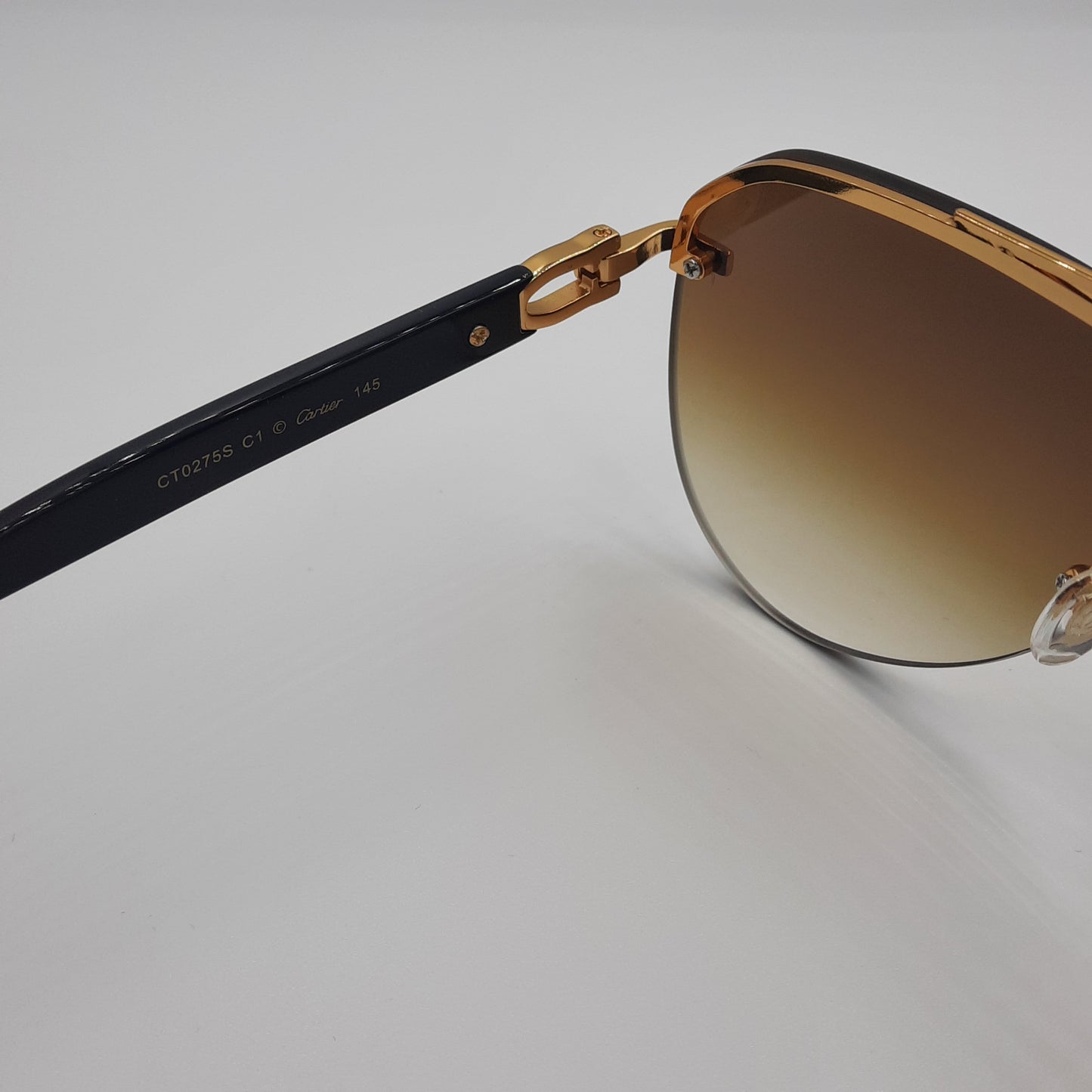 Solaires: CARTIER CT0275S noir marron dégradé