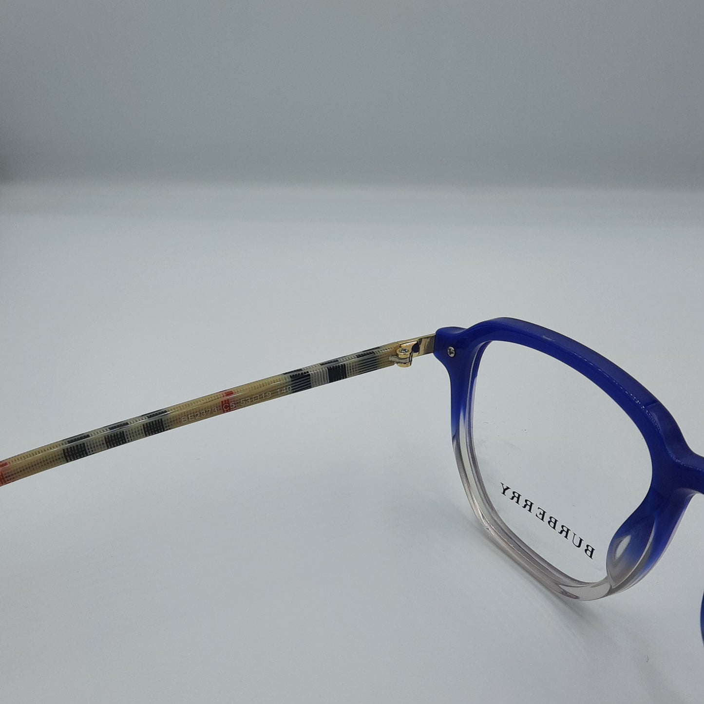 Lunette optique Burberry:Bleu  blanc trns