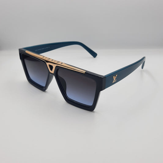 Solaires: LOUIS VUITTON  vert noir doré