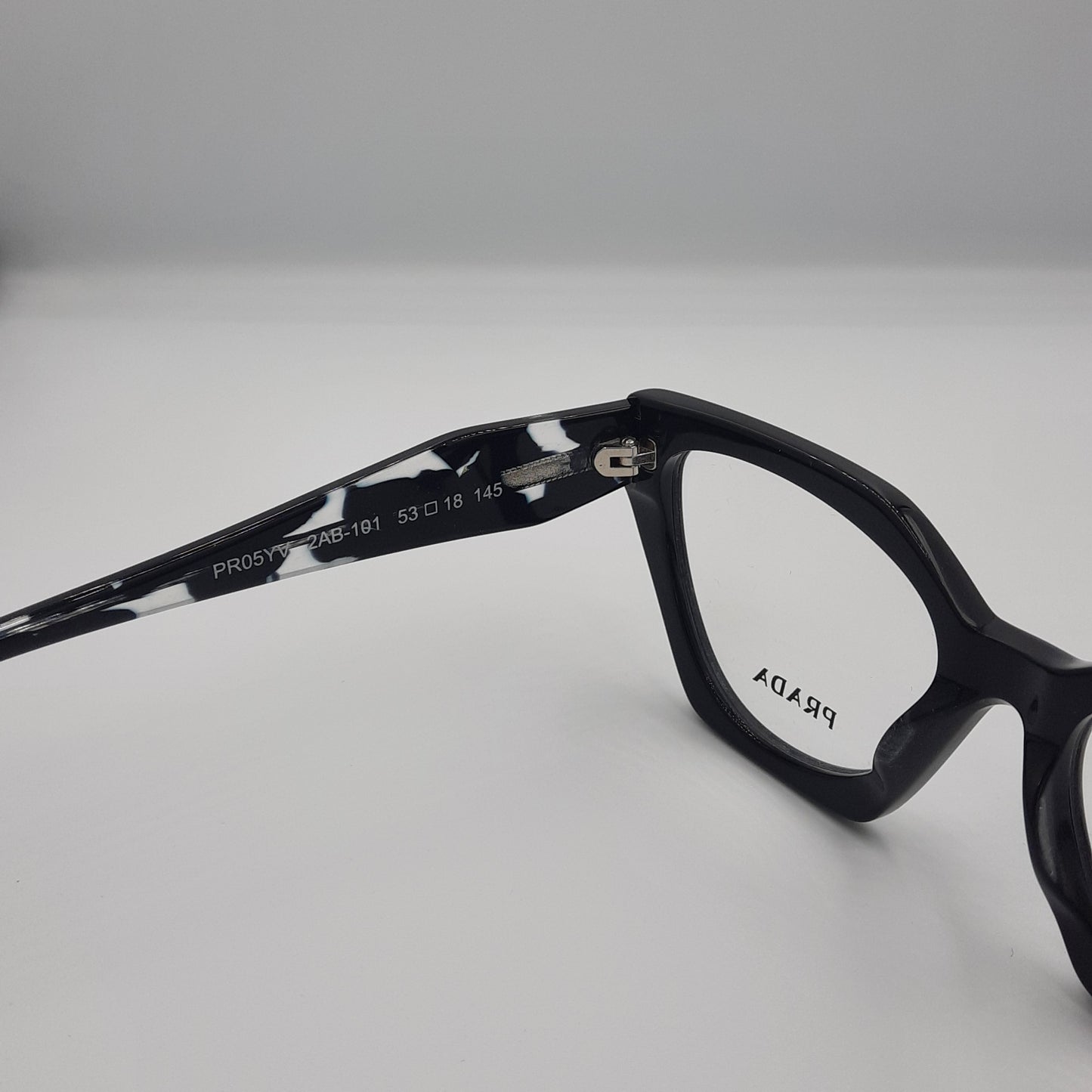 Lunette optique Prada: NOIR marbré