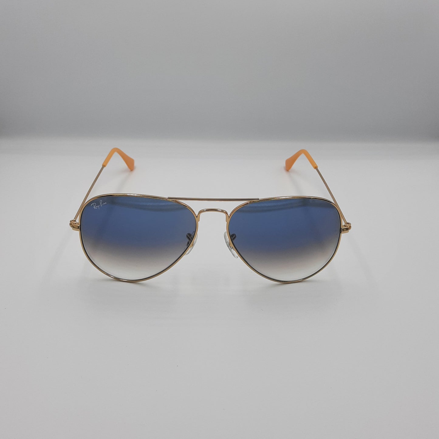 Solaires:  RAYBAN AVIATOR CLASSIC RB-3025 Gold/BLEU Dégradé saumon