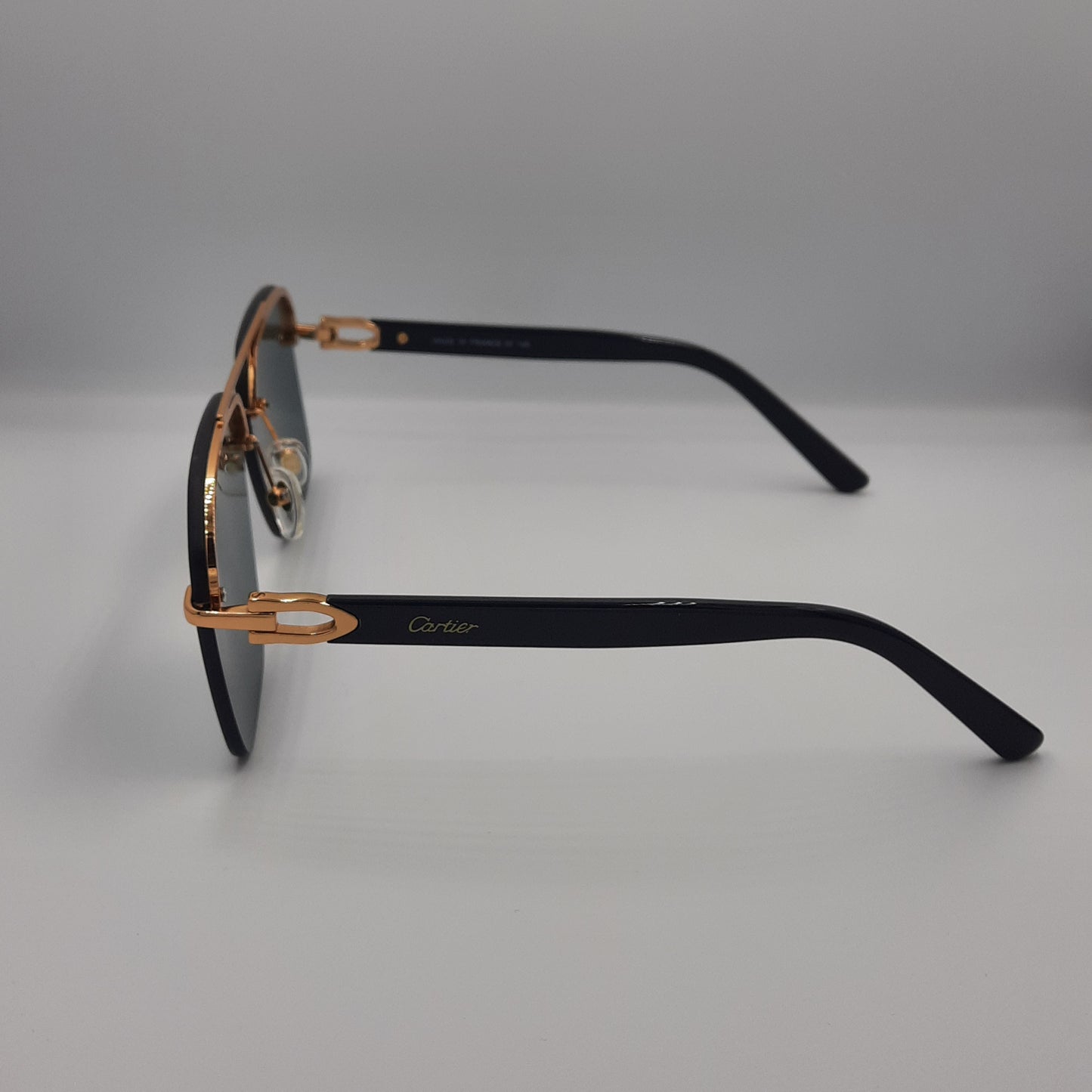 Solaires: CARTIER CT0276S noir doré vert