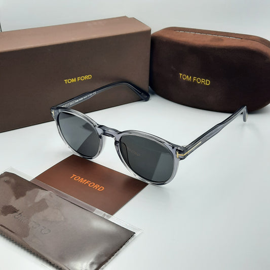 Solaires: TOM FORD FT0834 Gris trnsp doré