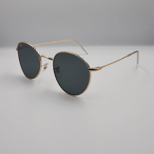 Solaires: RAYBAN RBR0103S ROUND REVERSE doré noir