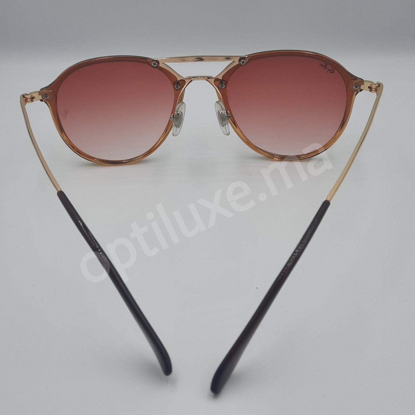 Solaires: Blaze double bridge  RB-4292n Gold/Rose