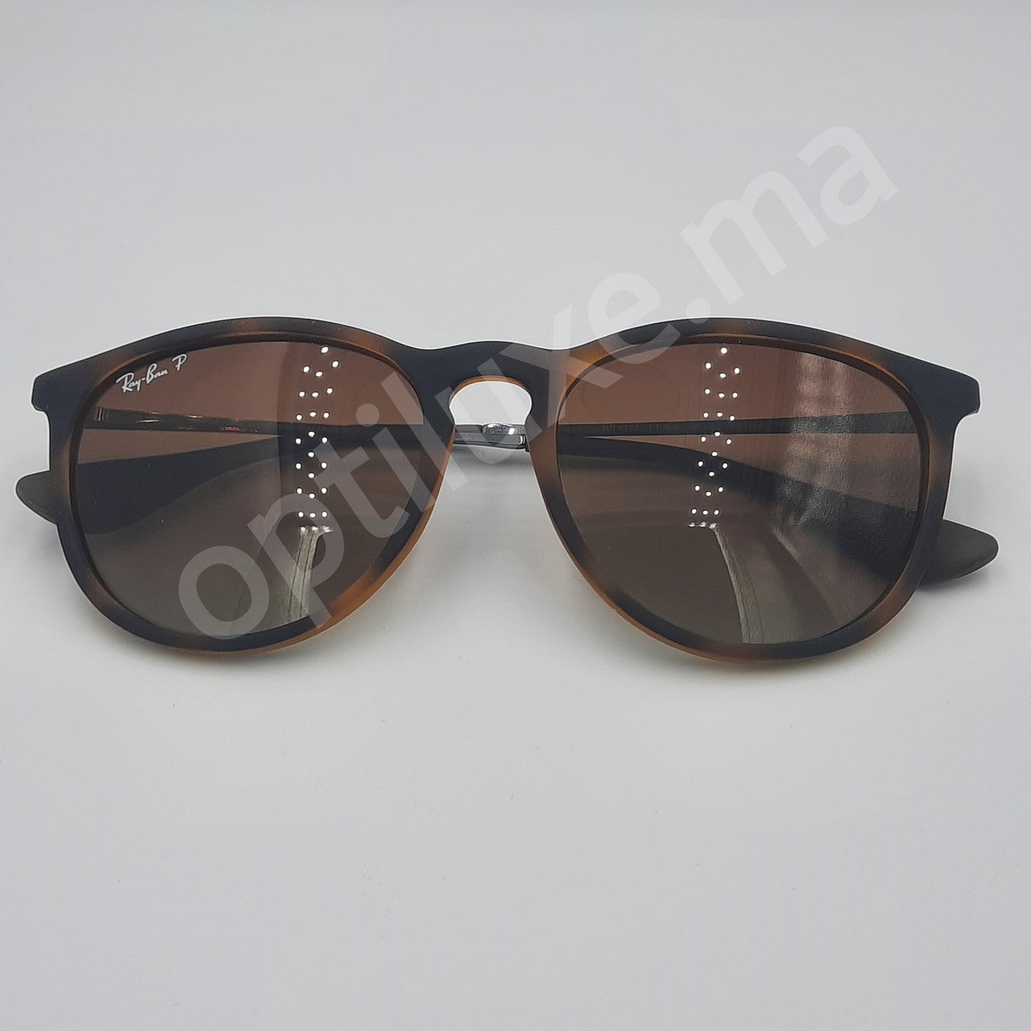 Solaires: RAYBAN-ERIKA RB-4171 Mat Havane/Mr/Gris POLARIZED