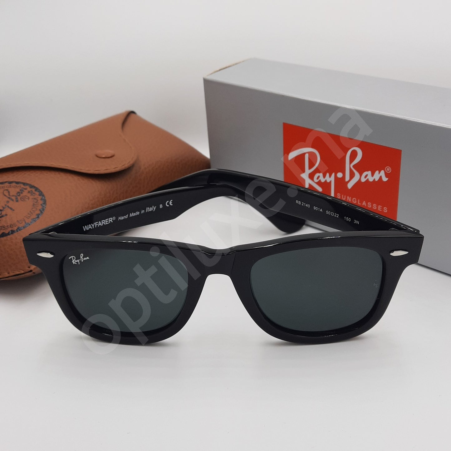 RAY BAN Wayfarer Classic RB2140 Noir/Noir maroc