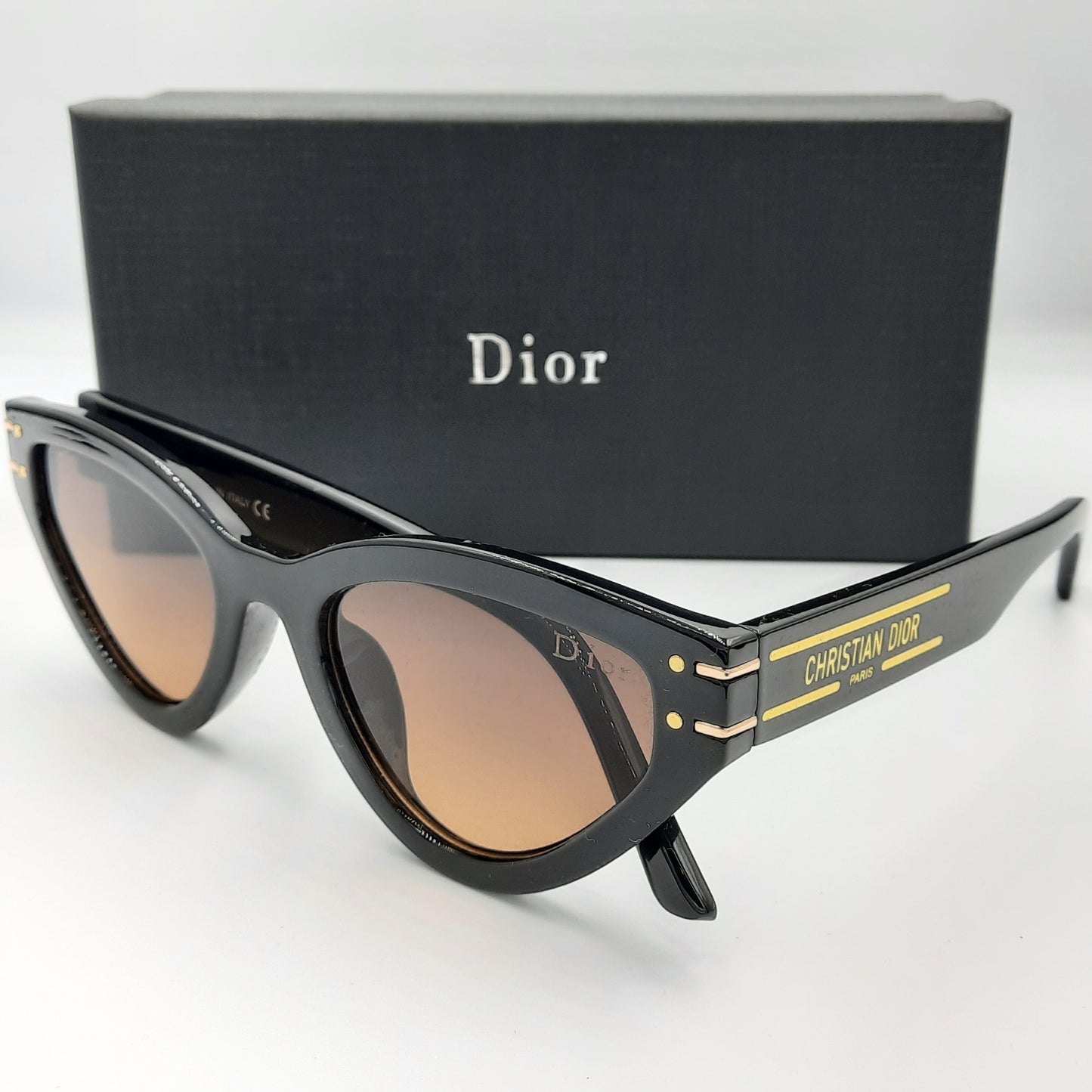 Solaires: Dior D28 marron/gold