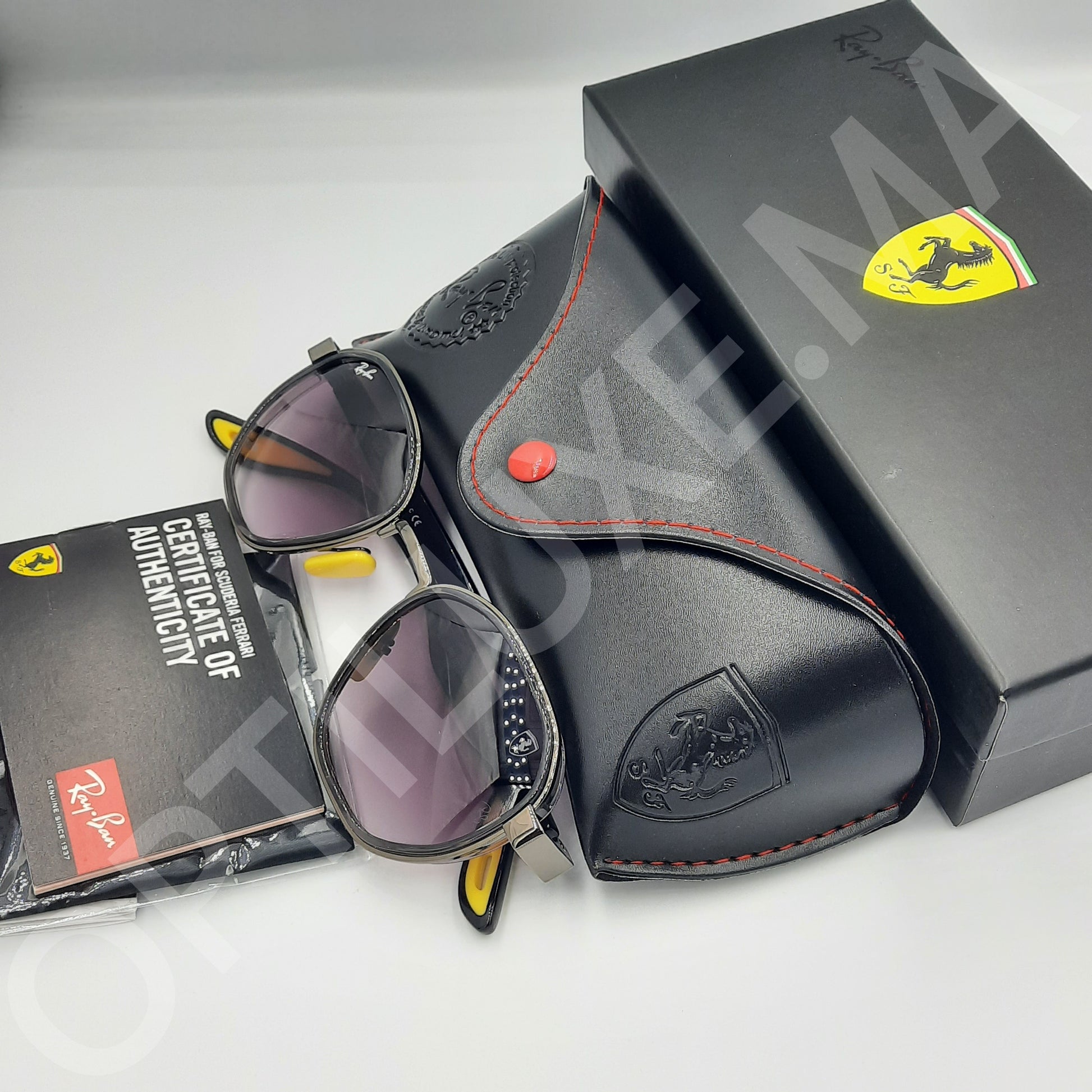 lunette rayban ferrari maroc