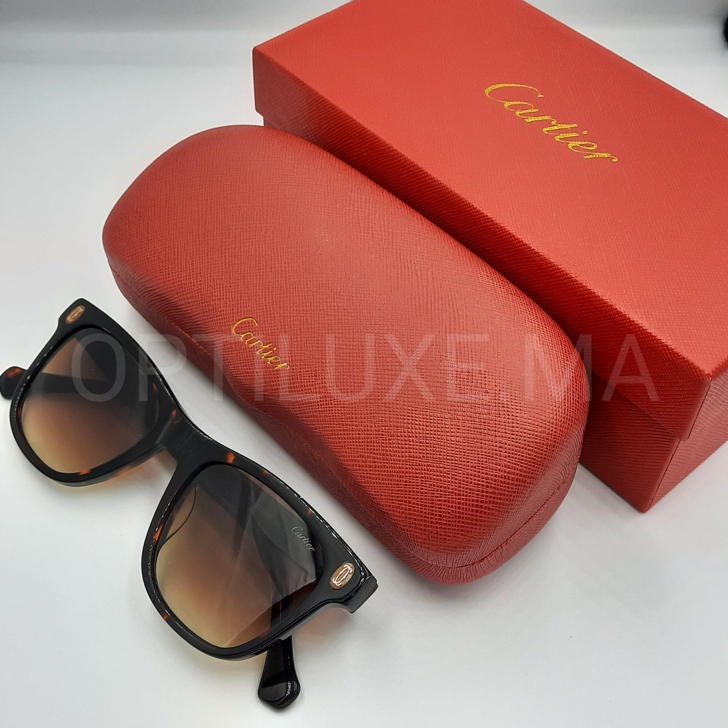 Solaires: CARTIER CT03400 MARRON HAVANE