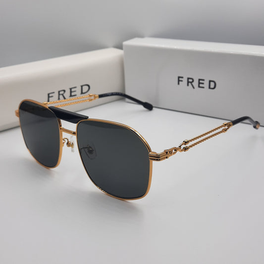 Solaires: FRED FG40044U doré noir