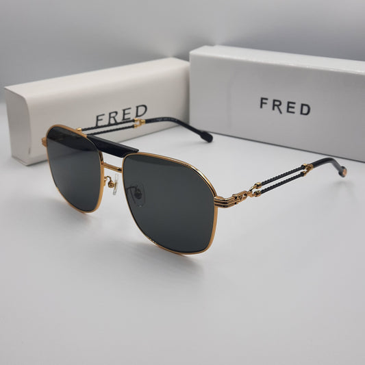 Solaires: FRED FG40044U doré noir