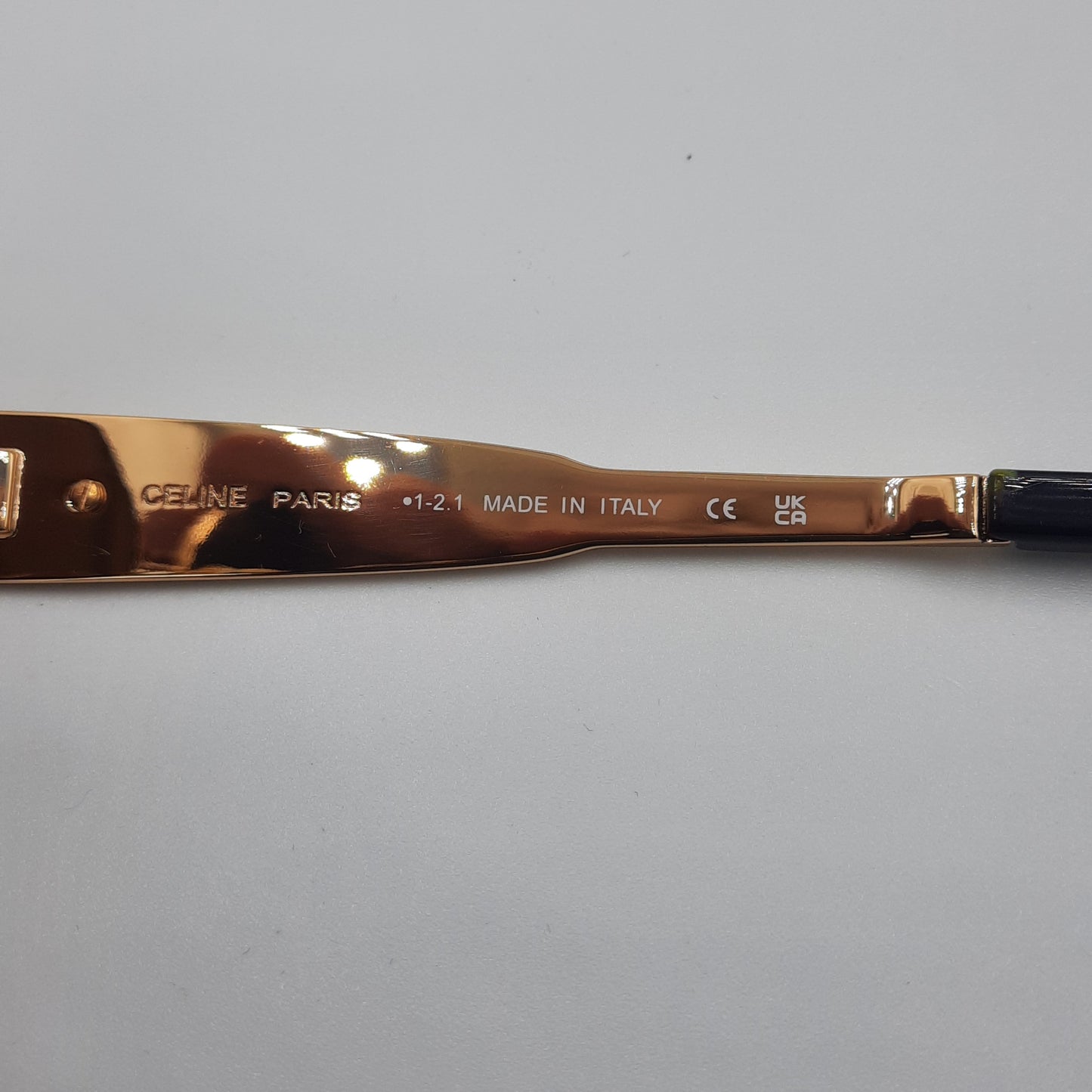 Solaires: CELINE Triomphe CL4S254 doré marron