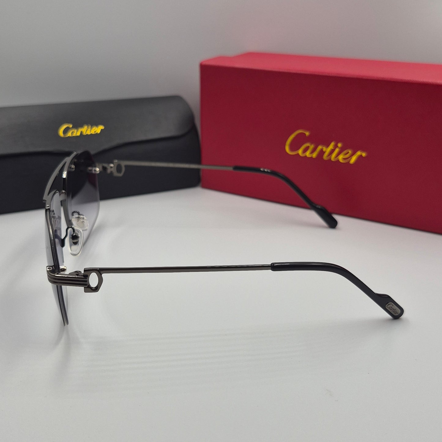 Solaires: CARTIER CT0426S santos dumont noir