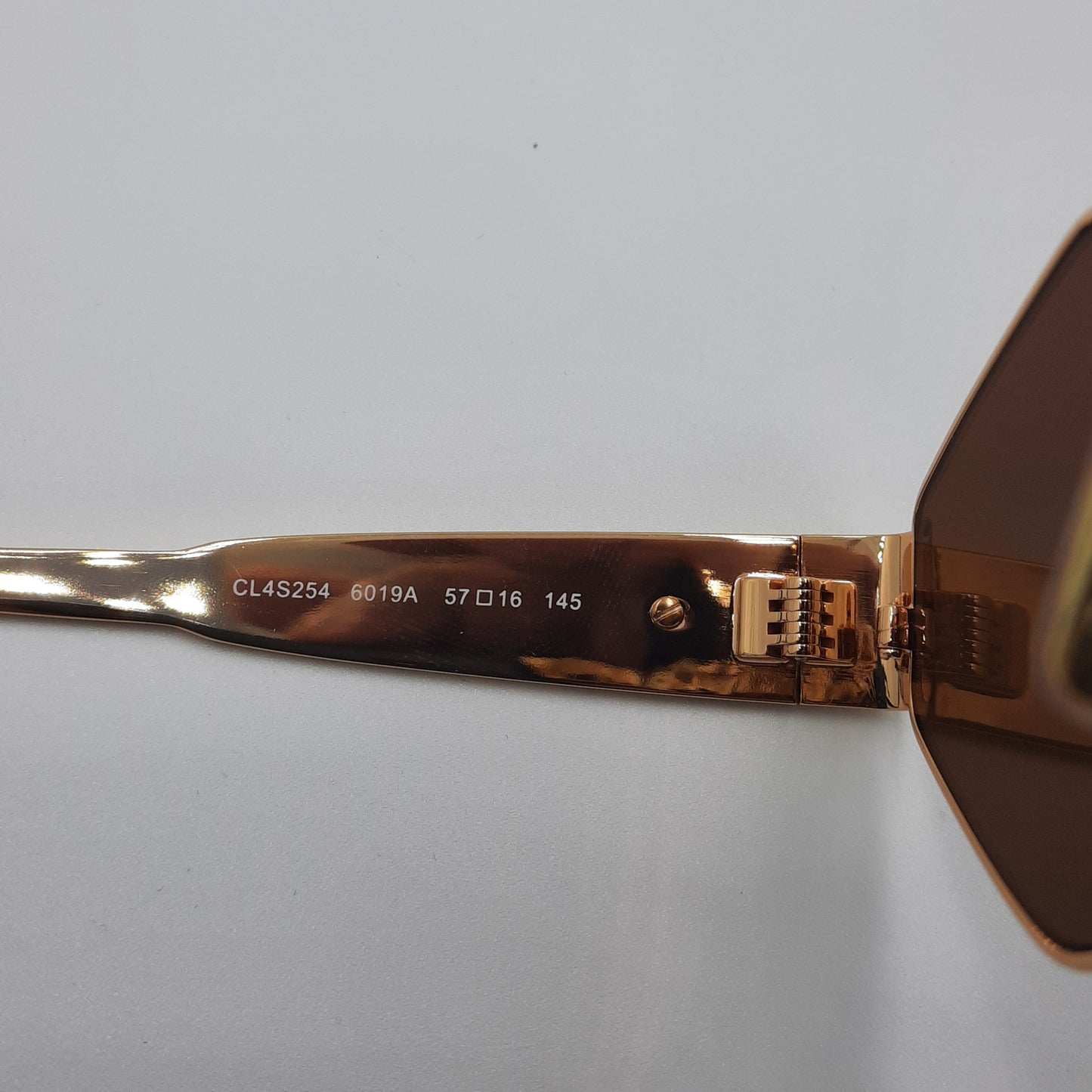 Solaires: CELINE Triomphe CL4S254 doré marron