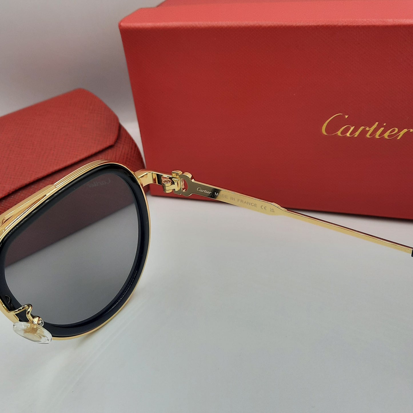 Solaires: CARTIER  CT0865S doré noir
