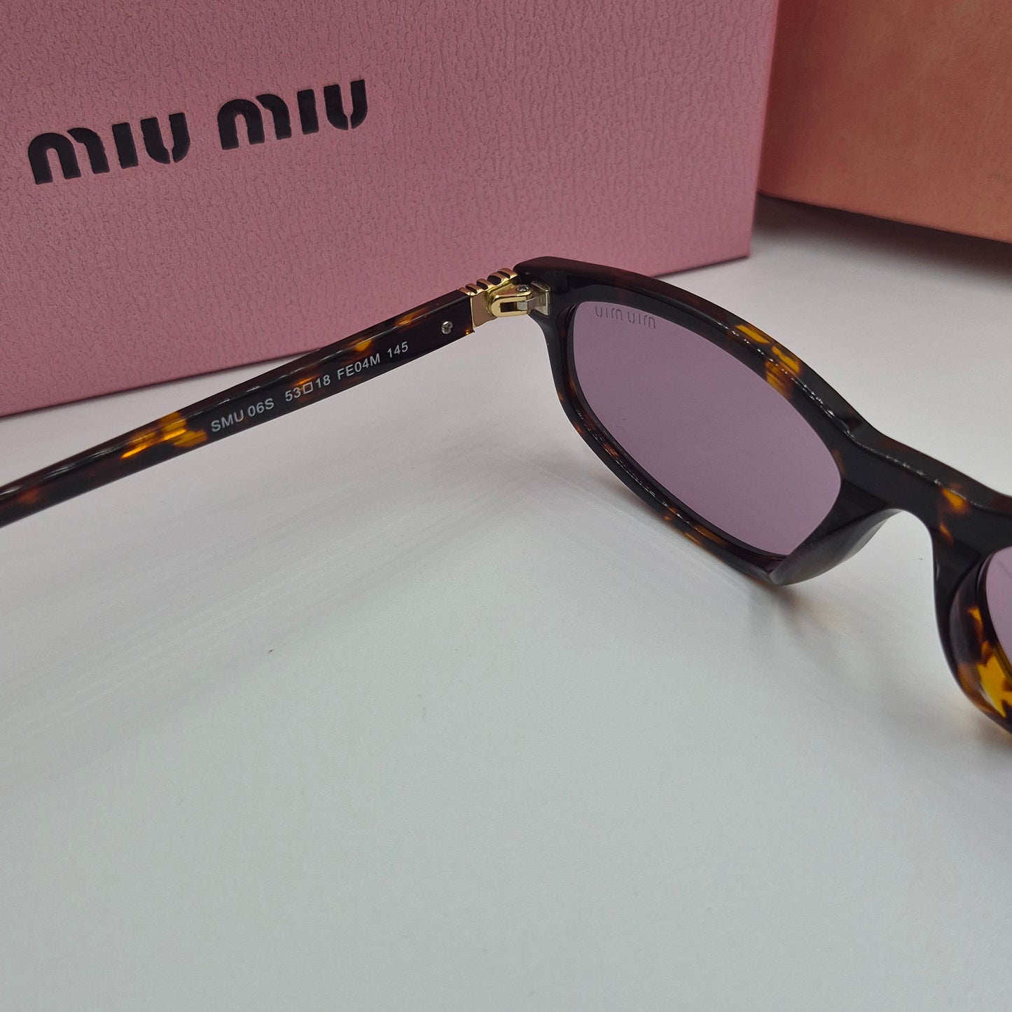 Solaires: MIUMIU SMU06S violet havane