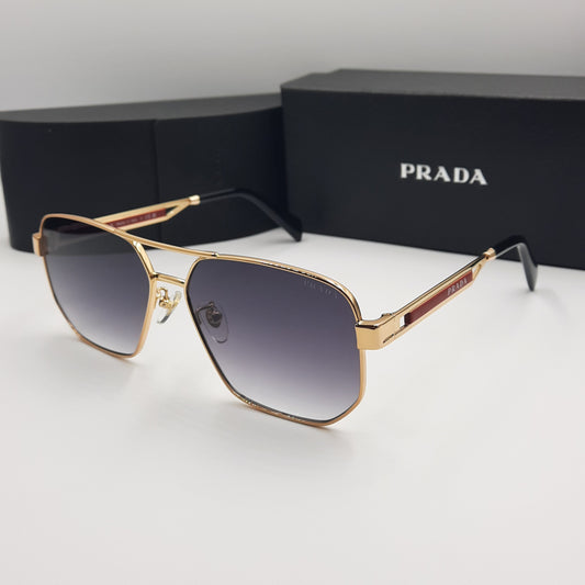 Solaires: PRADA OPS51ZS rouge doré noir