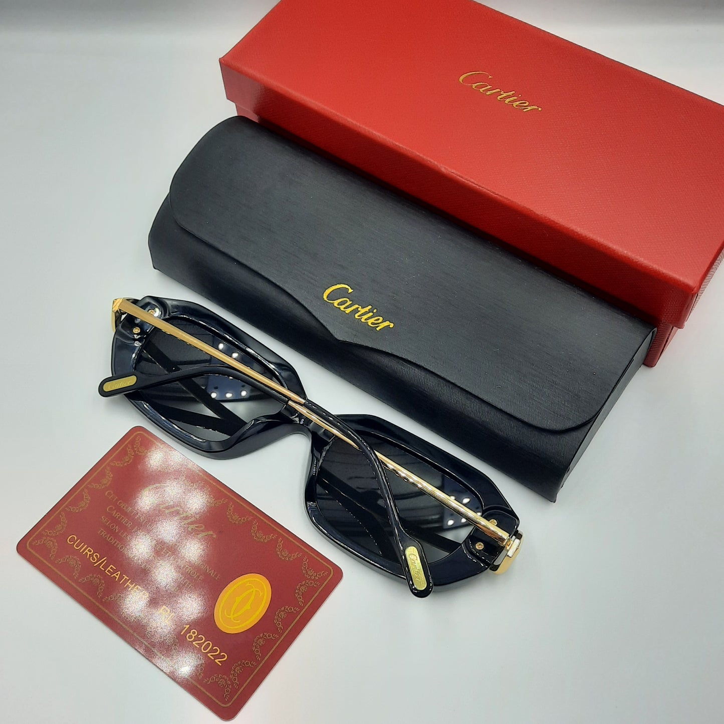 Solaires: CARTIER  CT0829S doré noir