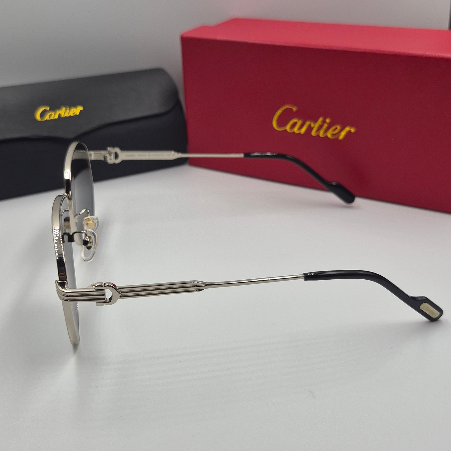 Solaires: CARTIER CT0484O argent noir