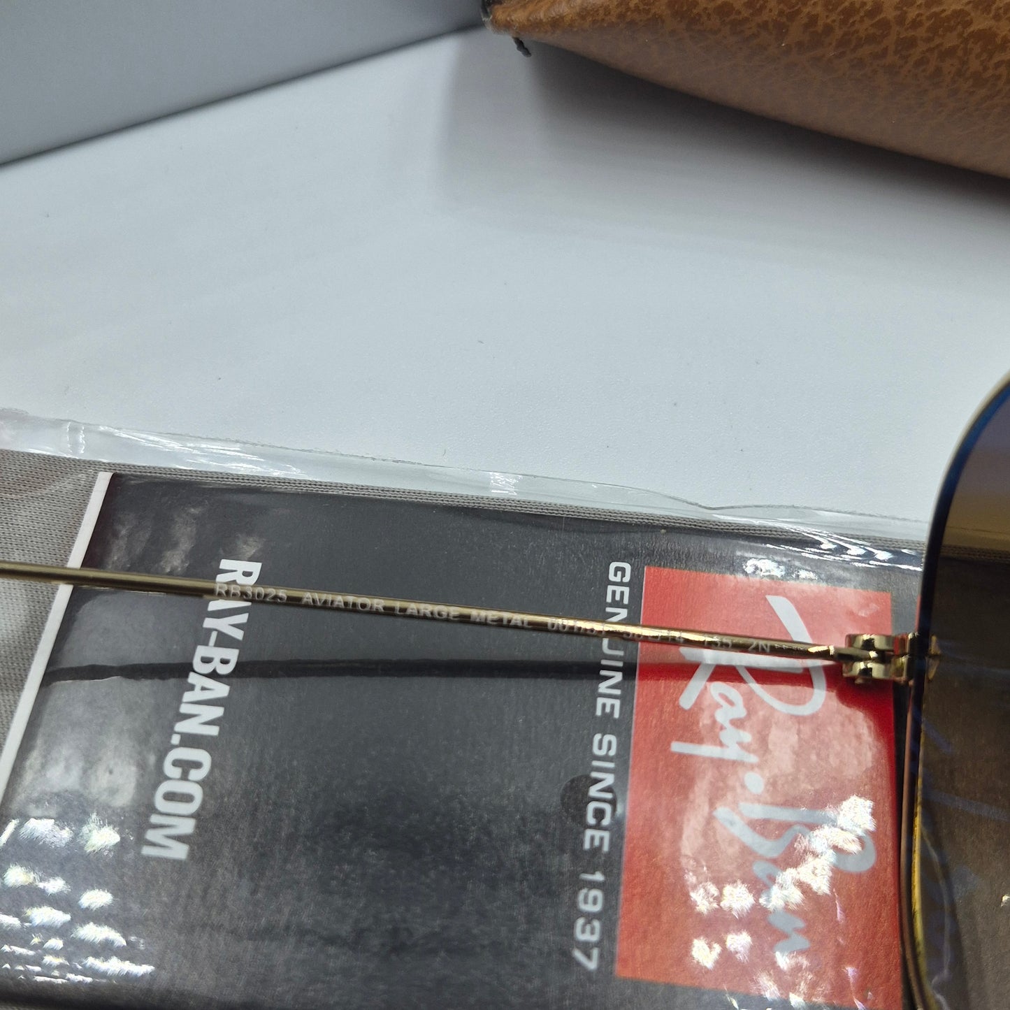 Solaires:  RAYBAN AVIATOR CLASSIC RB-3025 doré/marron Dégradé
