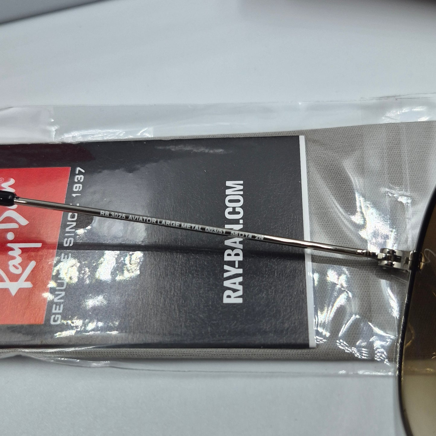 Solaires:  RAYBAN AVIATOR CLASSIC RB-3025 argent marron