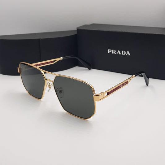 Solaires: PRADA OPS51ZS rouge doré noir
