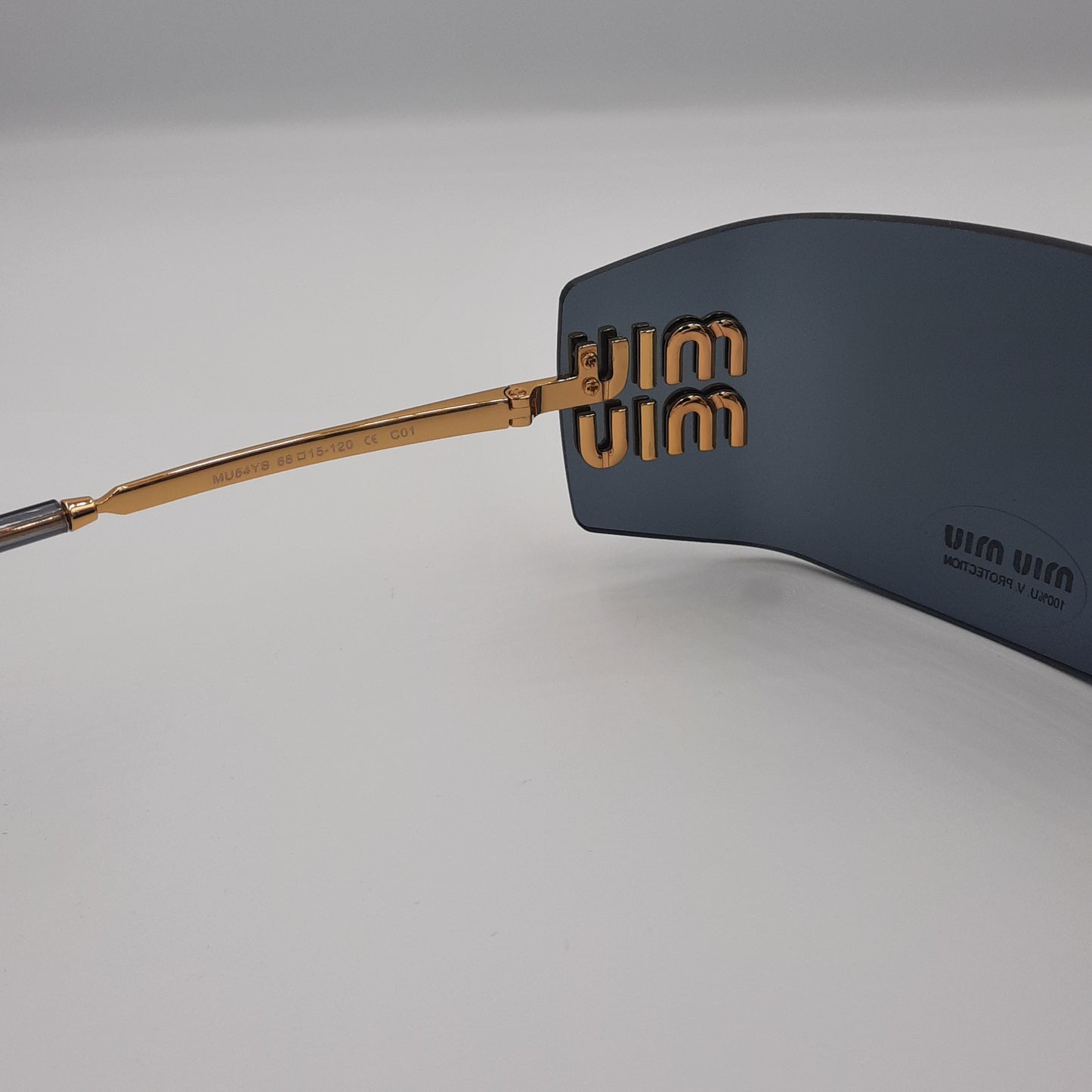 Solaires: MIUMIU MU54YS Noir/GOLD