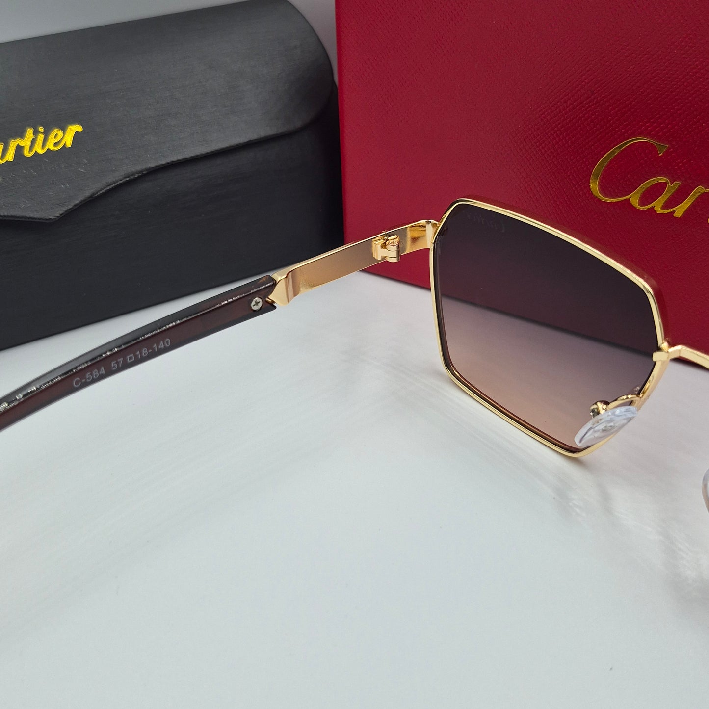 Solaires: CARTIER doré sunset