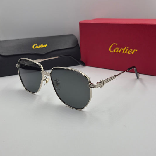 Solaires: CARTIER CT0484O argent noir