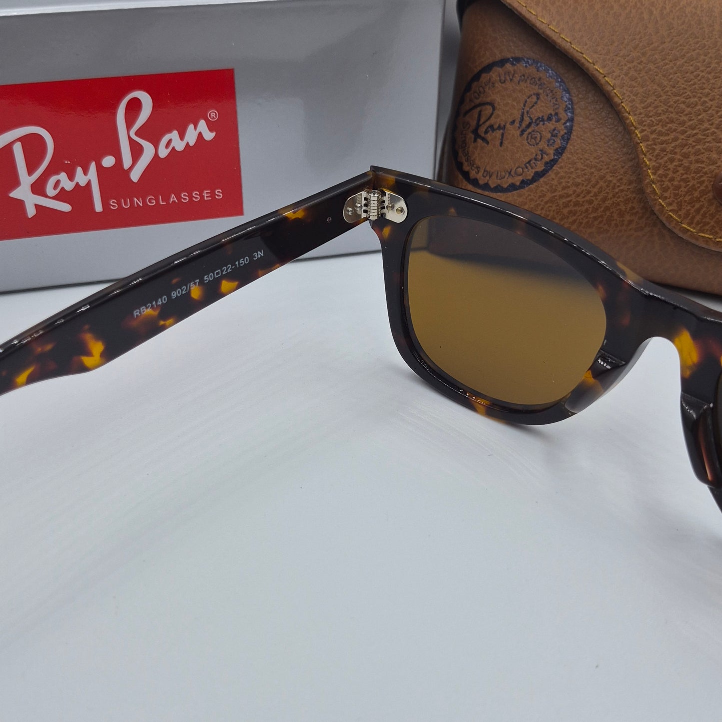 Solaires: RAYBAN Wayfarer Classic RB2140 Marron havane