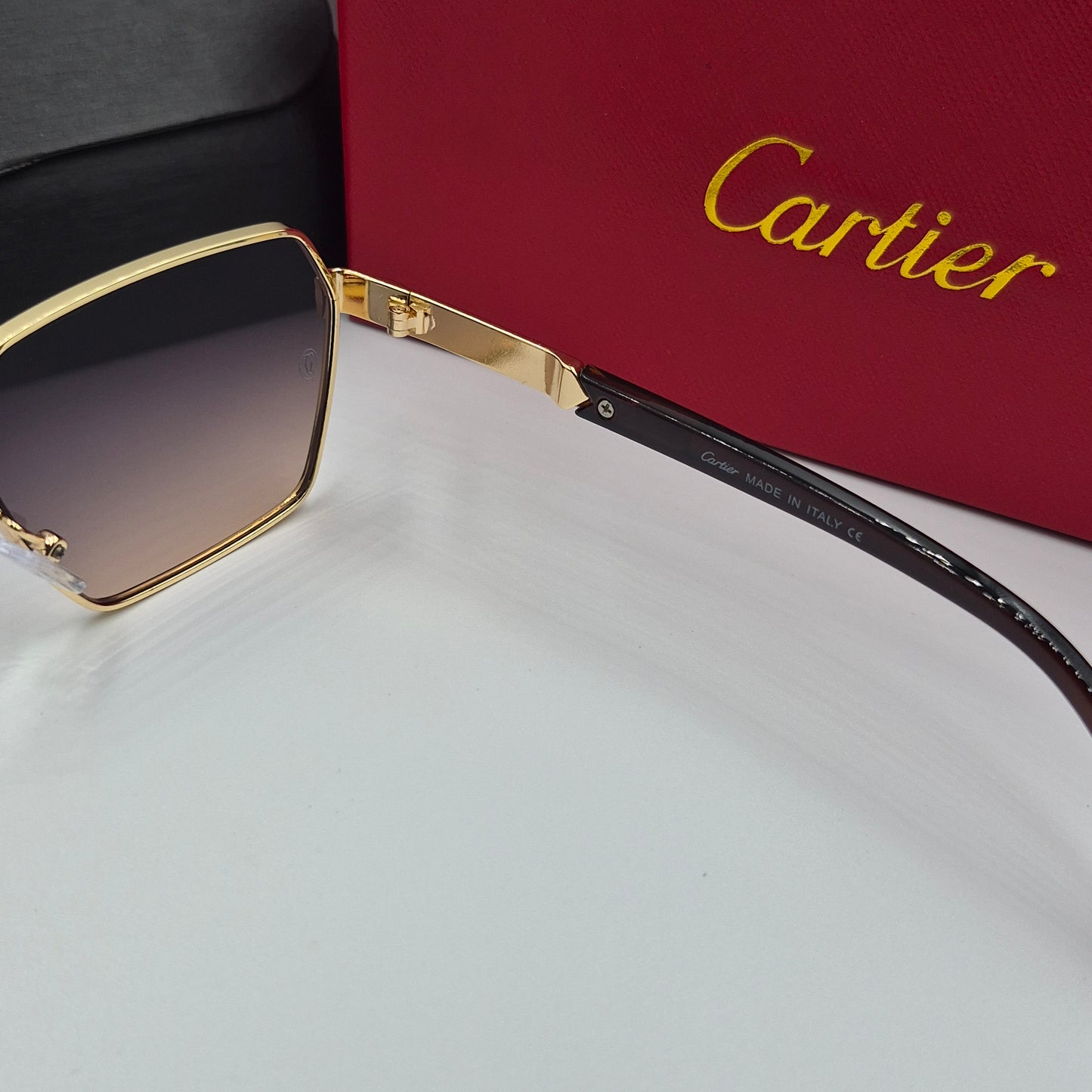 Solaires: CARTIER doré sunset