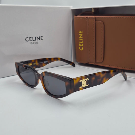 Solaires: CELINE Triomphe CL40269N doré marron havane