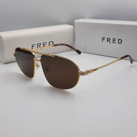 Solaires: FRED FG40037U doré marron